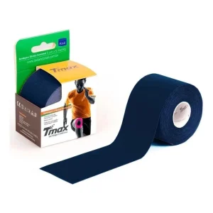 BANDAGEM ELÁSTICA ADESIVA TMAX 5Mx5CM AZUL MARINHO