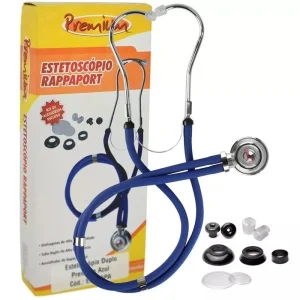 ESTETOSCOPIO RAPPAPORT PREMIUM COR AZUL