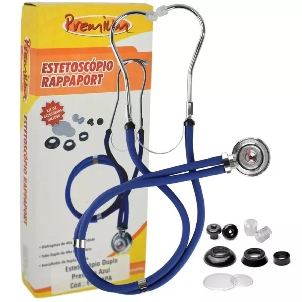 ESTETOSCOPIO RAPPAPORT PREMIUM COR AZUL