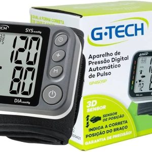 APARELHO DE PRESSAO DIGITAL AUTOMATICO DE PULSO G-TECH 3D